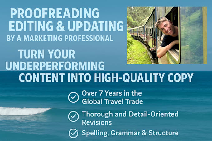 professionally proofread, edit and improve your content