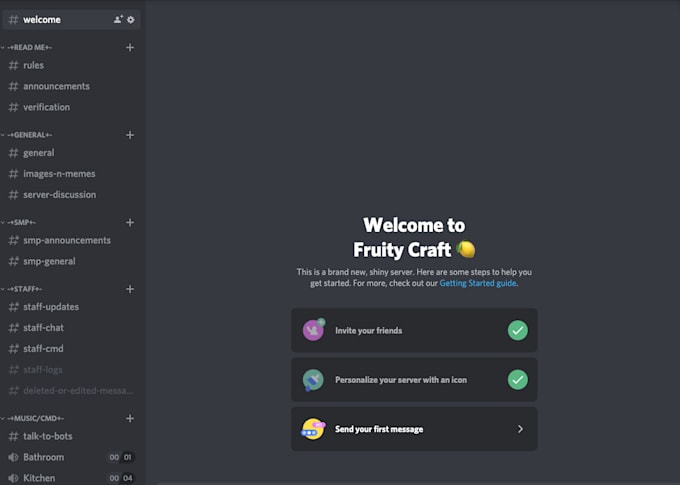 Make You A Professional Discord Server By Kadirklade Fiverr