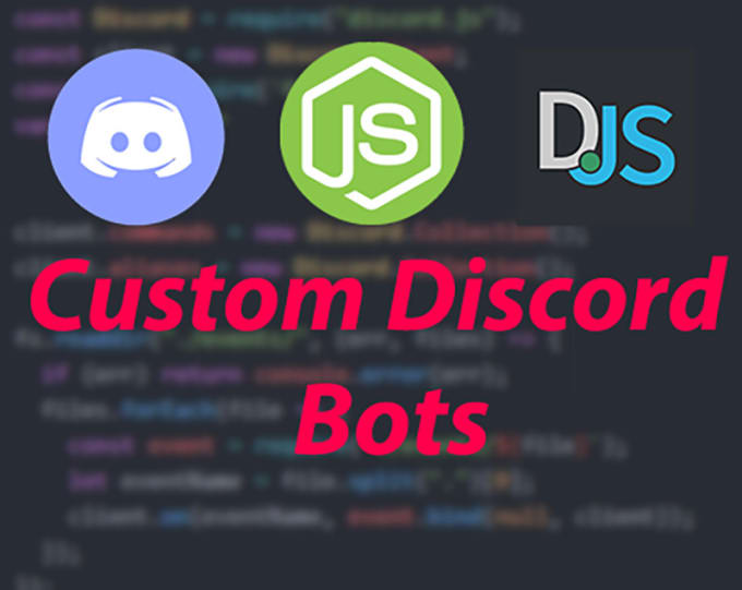 Make custom discord bots for your needs, using discordjs by Depressed_chip
