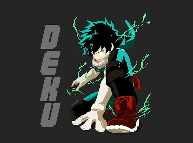 Illustrate Minimalist Wallpapers Like Anime Characters Or Cartoons By Subarashimi Fiverr