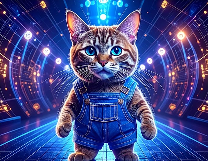 create an animated 3d mascot for your brand