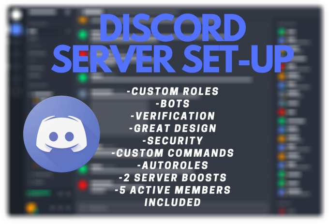 Professionally set up your discord server with great design by Bo ...