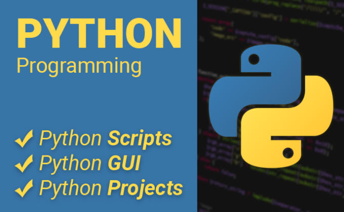 Write python projects, scripts, or anything else in python by Rioter4a ...