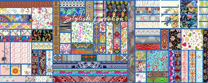 do textile fabric design and seamless pattern