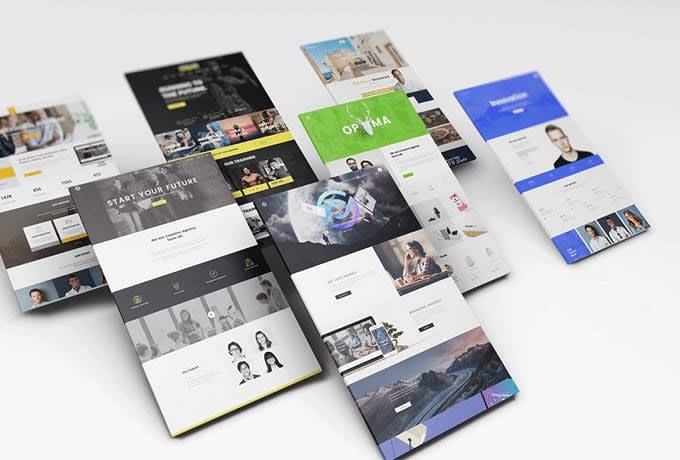 be your front end web developer and front end designer