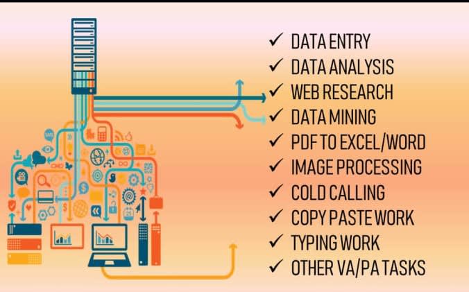 do market research,lead generation,list creation and web scraping