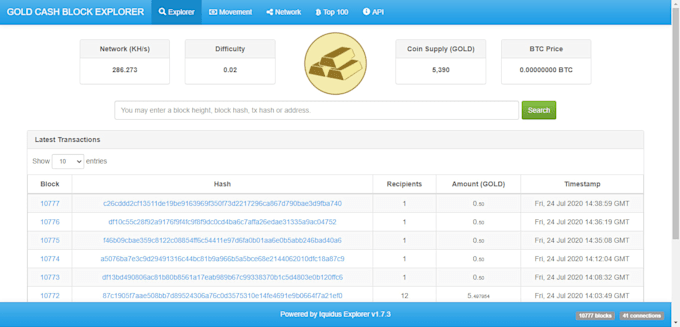 Create a block explorer for your cryptocurrency by Panelit | Fiverr