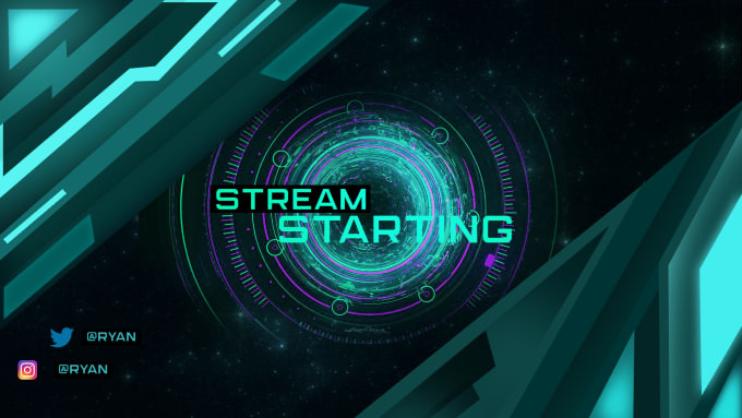 Design animated professional twitch and facebook stream overlay by ...