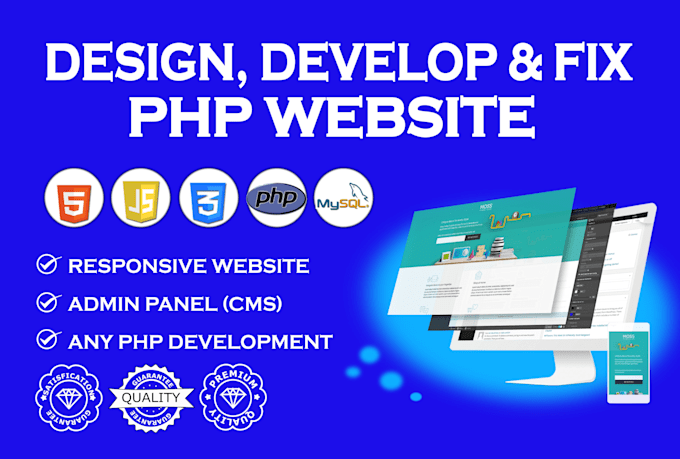 Fix, design and develop php, mysql website by Aziz010195 | Fiverr