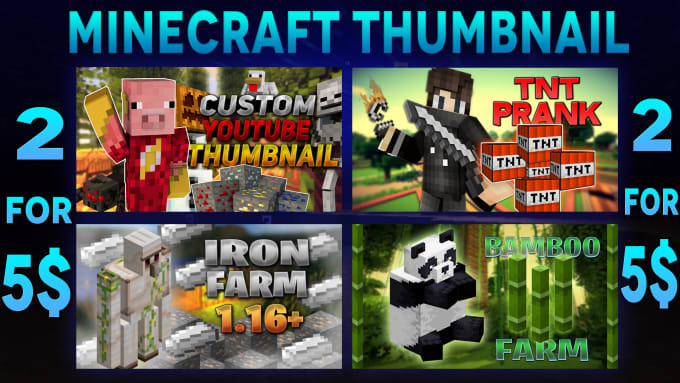 use blender for minecraft thumbnails mac