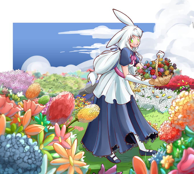 high quality anime poster and illustration