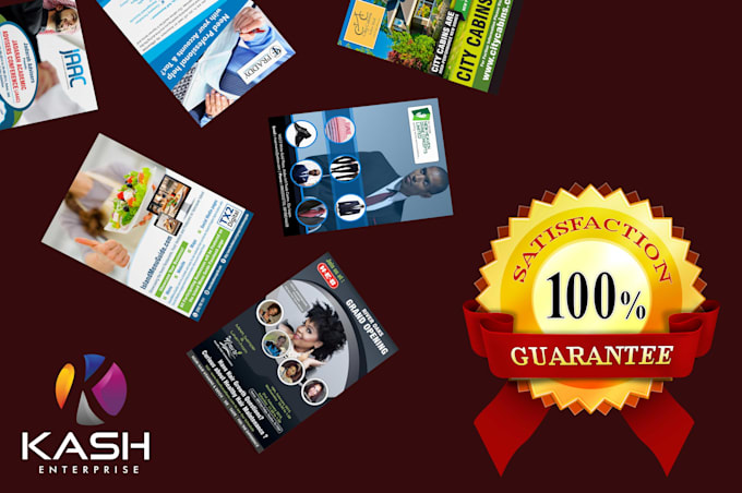 do exclusive eye catching business flyer brochure or poster design