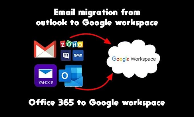 do email migration from office 365 gmail webmail  to google workspace g suite