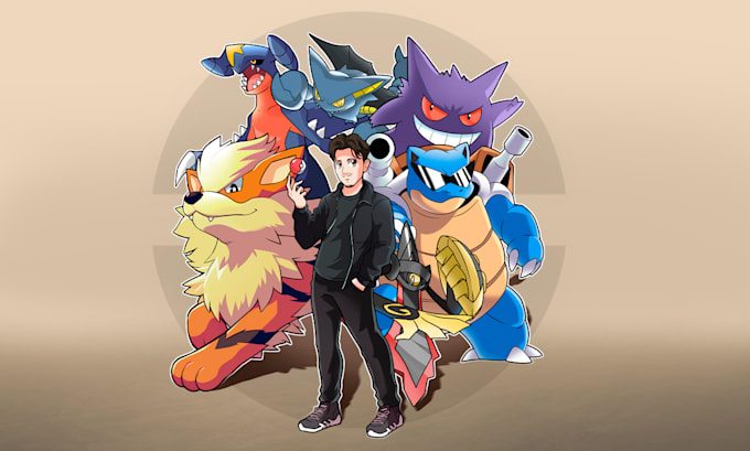 draw you with your pokemon team in 24 hours