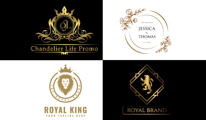 design 3 luxury logo within 12 hours
