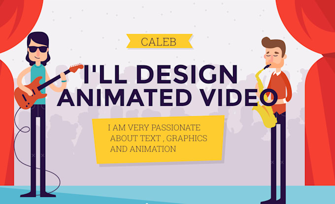 create a custom promotional ANIMATED video