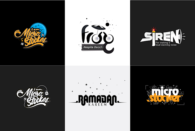 Design unique and modern typography custom hand drawn lettering logo by ...