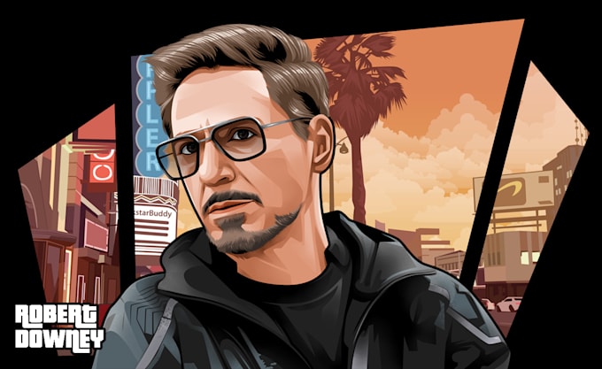 draw your photo into gta style