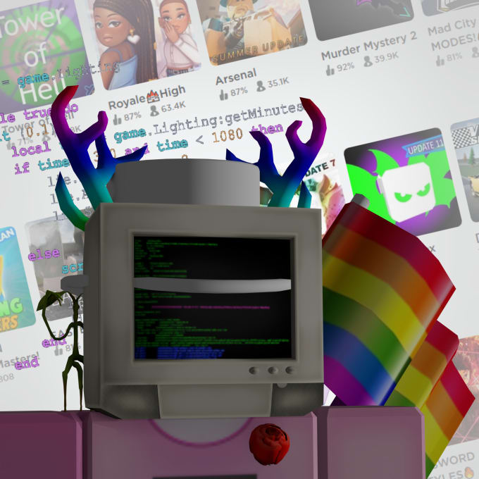 Create a roblox gfx profile picture for you by Avia_henrik Check out gfx profile(gamepasses added).