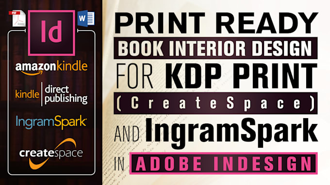 design cover and format manuscript or fix any rejected book for amazon KDP