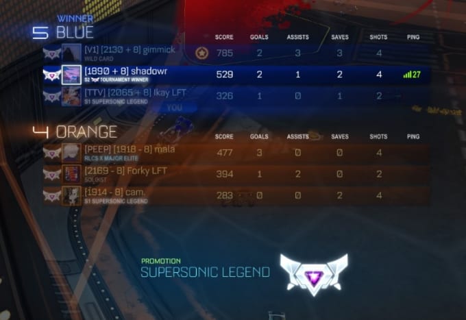 Help you rank up in rocket league from an ssl by Shadowreformed