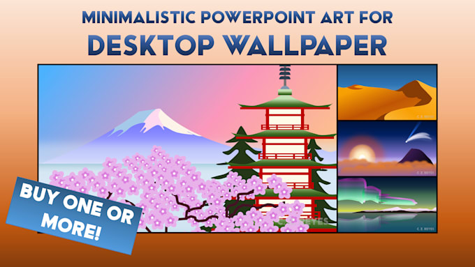 give you a premade desktop wallpaper