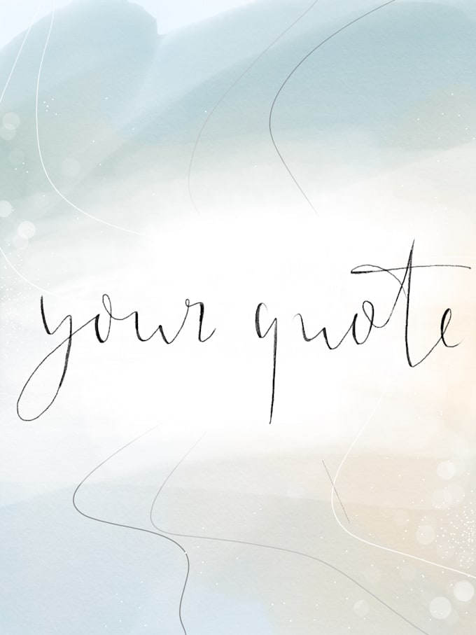 Handwrite Your Quote On Beautiful Backgrounds By Dariabohn Fiverr 77,000+ vectors, stock photos & psd files. fiverr