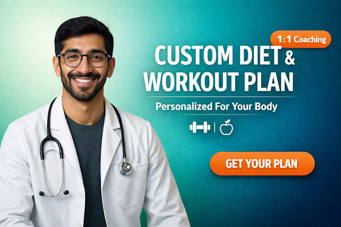 provide you customized diet and workout plan