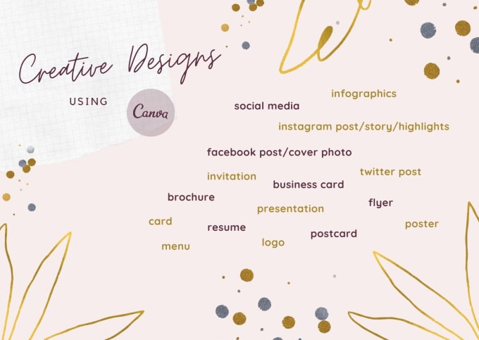 Design editable canva templates and social media posts by ...