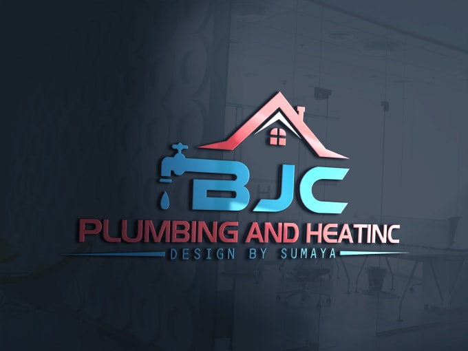 Design plumbing oil gas hvac air heating and electrical logo by Sumaya ...