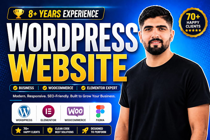 design a professional wordpress website for your business