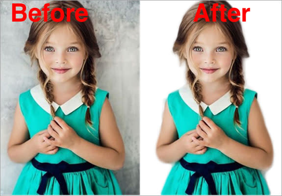 professionally remove background from 20 images within 2 hrs