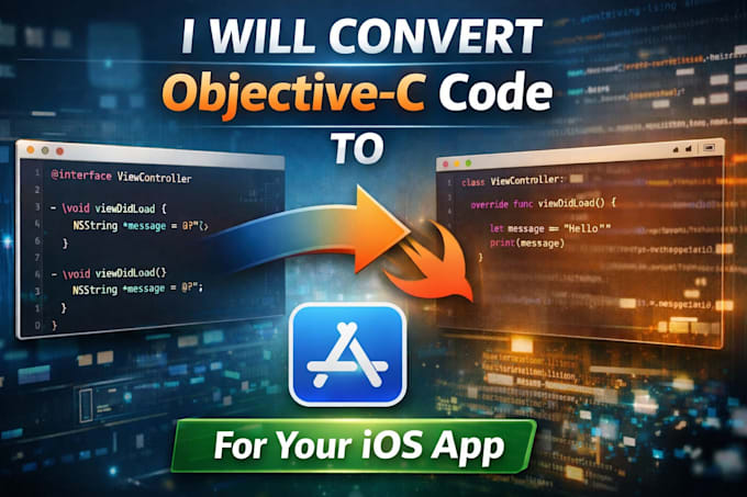 convert objective c code to swift for your ios app