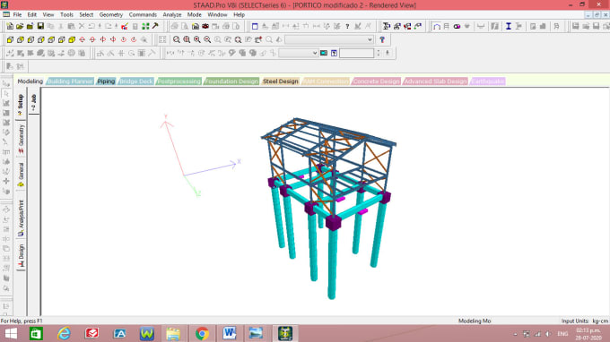 staad pro structural design