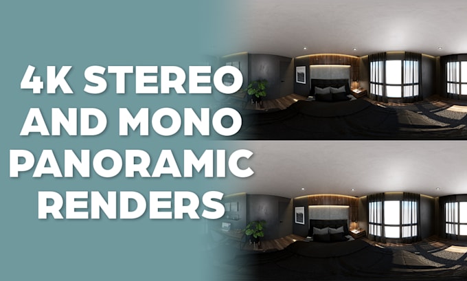 professionally render spectacular 360 panorama images