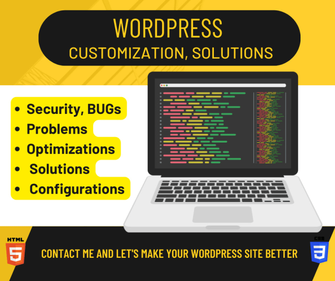 fix wordpress errors, plugin bugs, and website issues
