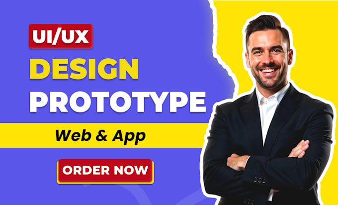 do website and mobile app design UI UX prototype in figma