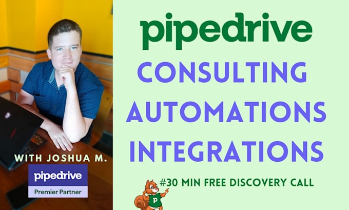 consult, setup, automate pipedrive crm