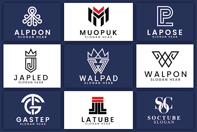 Design 3 luxury fashion logo and social media kit by Rinasultana | Fiverr