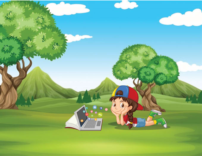 Draw A Cute Chubby Cartoon Character And Animal Illustration By Aks Volunteer,Cartoon Cute Grizzly Bear Drawing