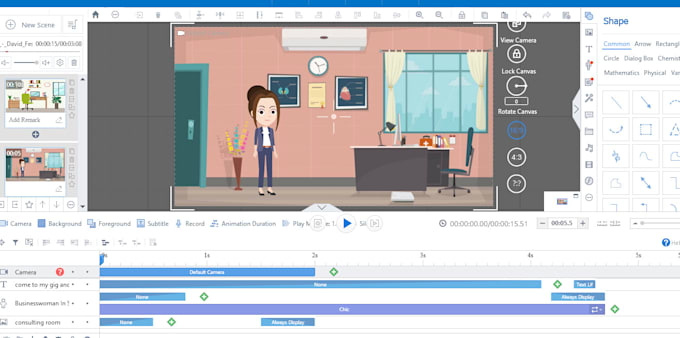 create custom 2d animated explainer video for your business