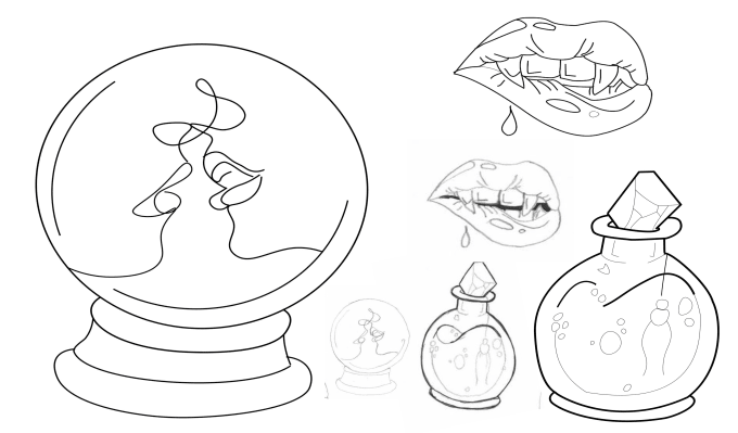 figurative line art