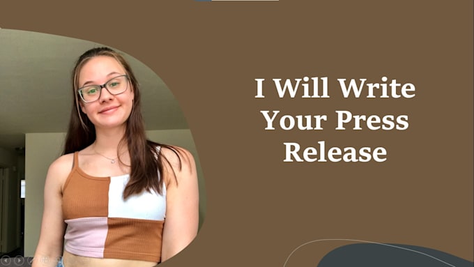 write your press release