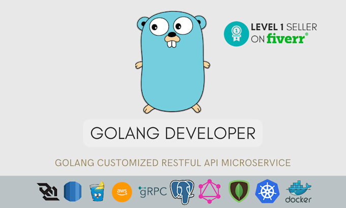 develop an API server in golang or node javascript