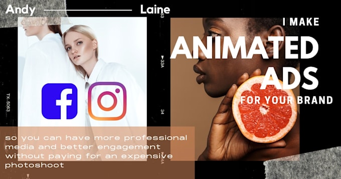 create cool animated ads for your fb and instagram