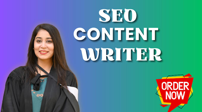write SEO optimized articles and blog posts for you