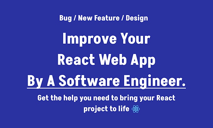 help you improve your react web app