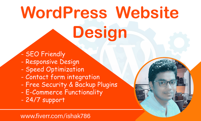 I will build clean and professional wordpress website design or blog with elementor pro