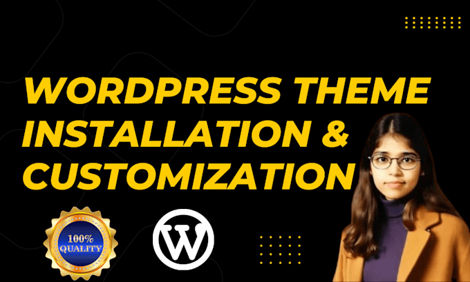 install wordpress, setup theme, do customization