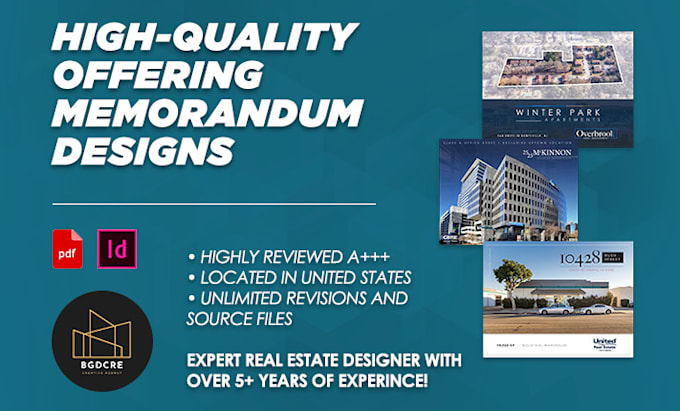 I will create a commercial real estate offering memorandum